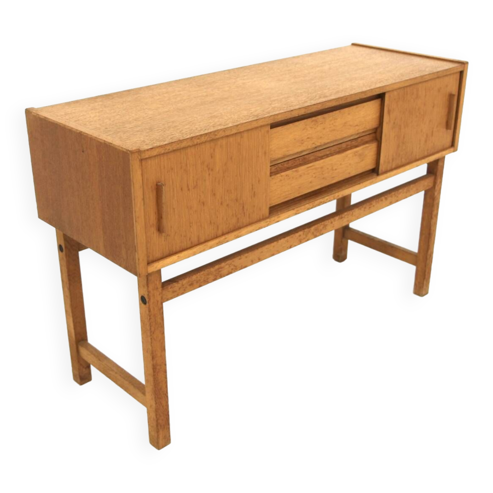 Scandinavian oak chest of drawers, Sweden, 1950