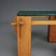 Vintage Pine Brutalist Coffee Table, 1970s