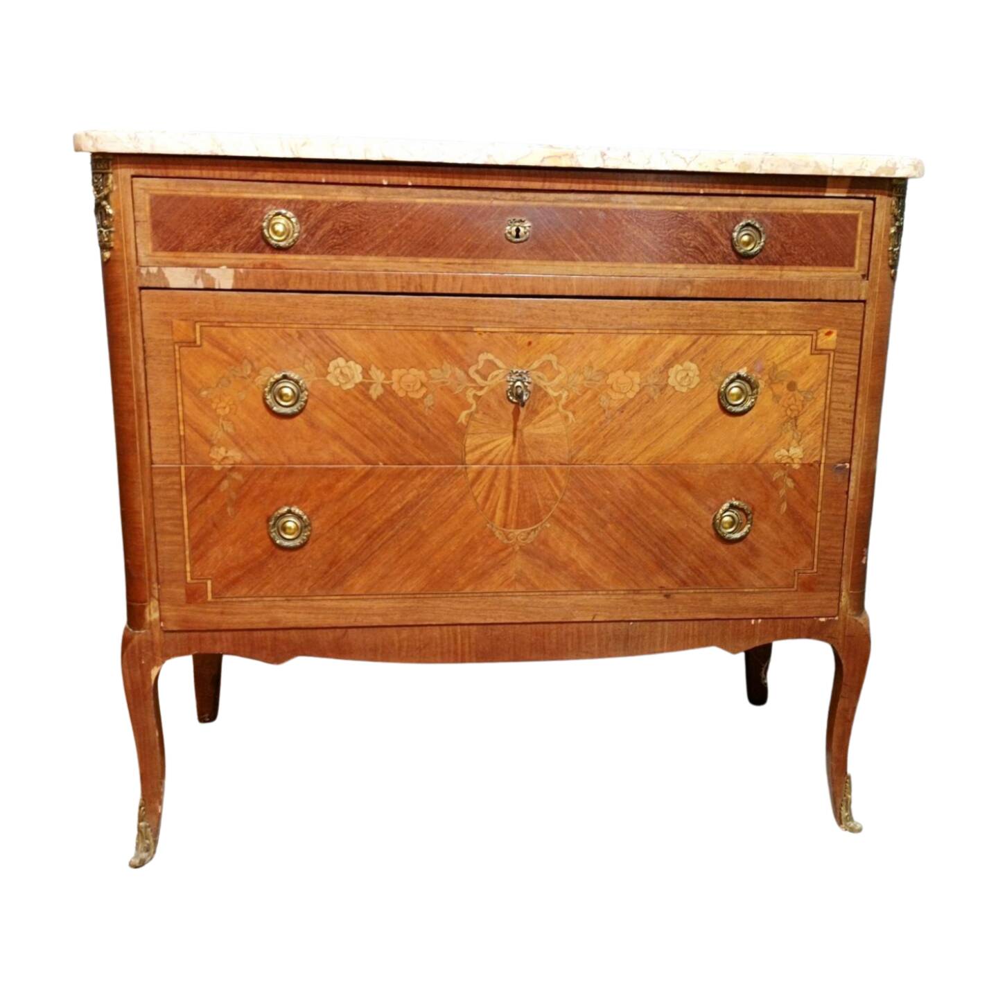 Commode marqueterie