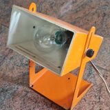Orange space age spot lamp 1970