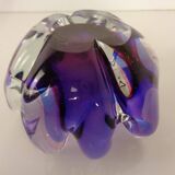 Large Italian bowl in purple Murano glass, 1960s