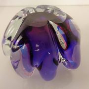 Large Italian bowl in purple Murano glass, 1960s
