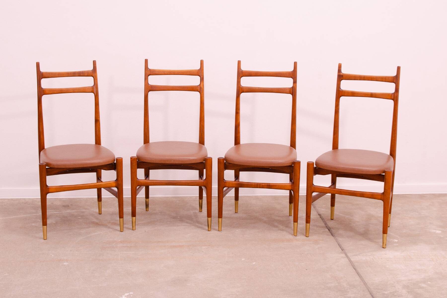Chaises de salle à manger de Sedláček & Vyčítal, Tchécoslovaquie, années 1960