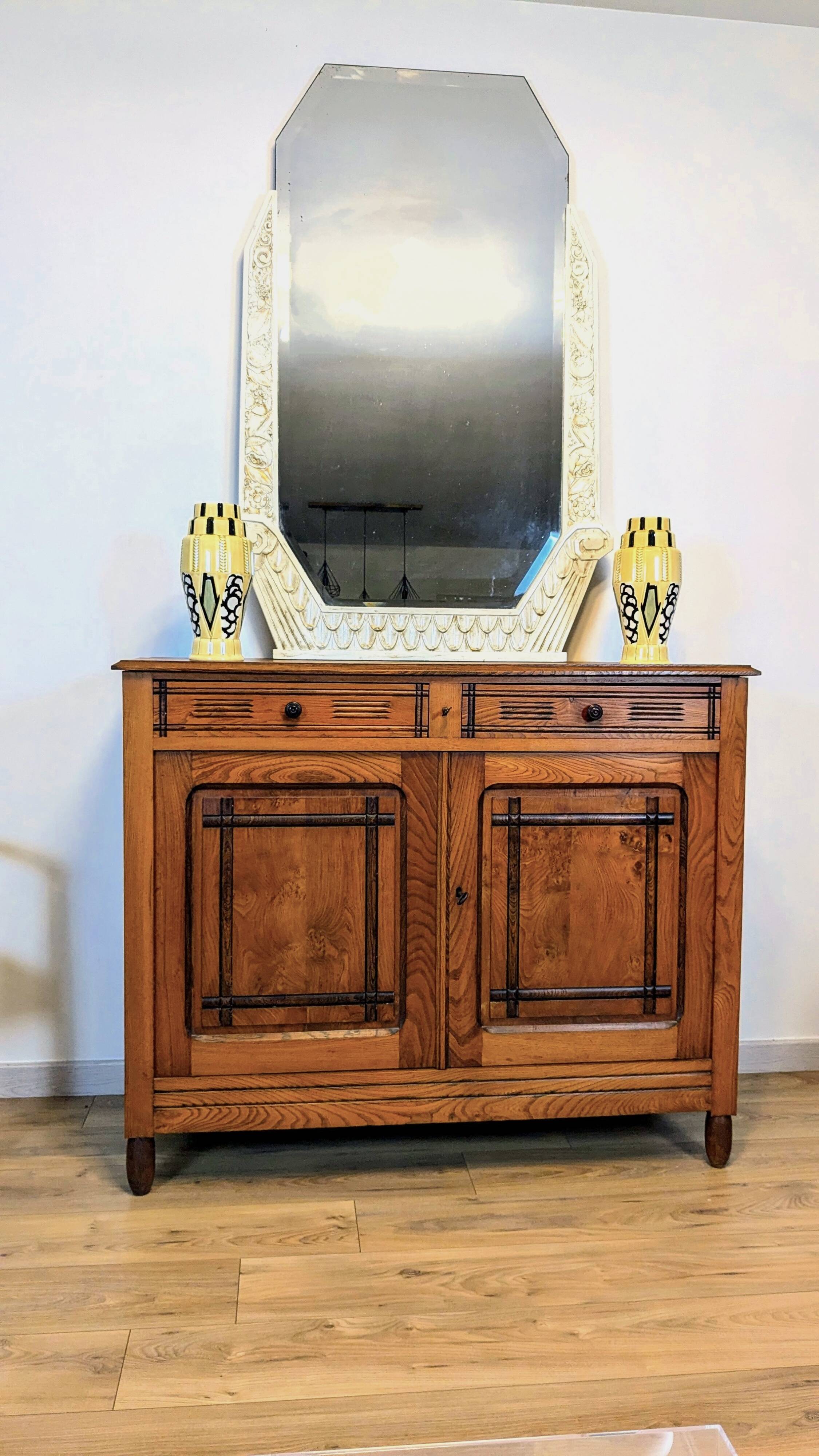 Early 20th century country sideboard in solid wood