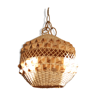 Wicker hanging