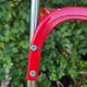 Omstak chair by Rodney Kinsman, vintage red metal.