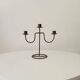 Vintage brutalist chandelier in wrought iron