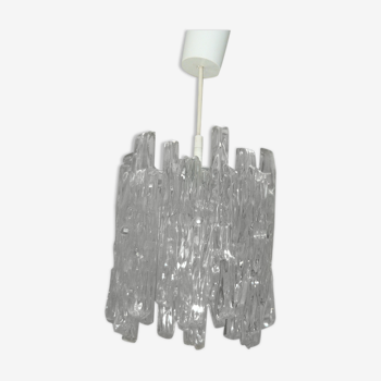 Lustre "glacons" de Kalmar en lucite  1970