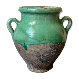 Green grease pot