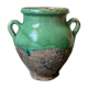 Green grease pot