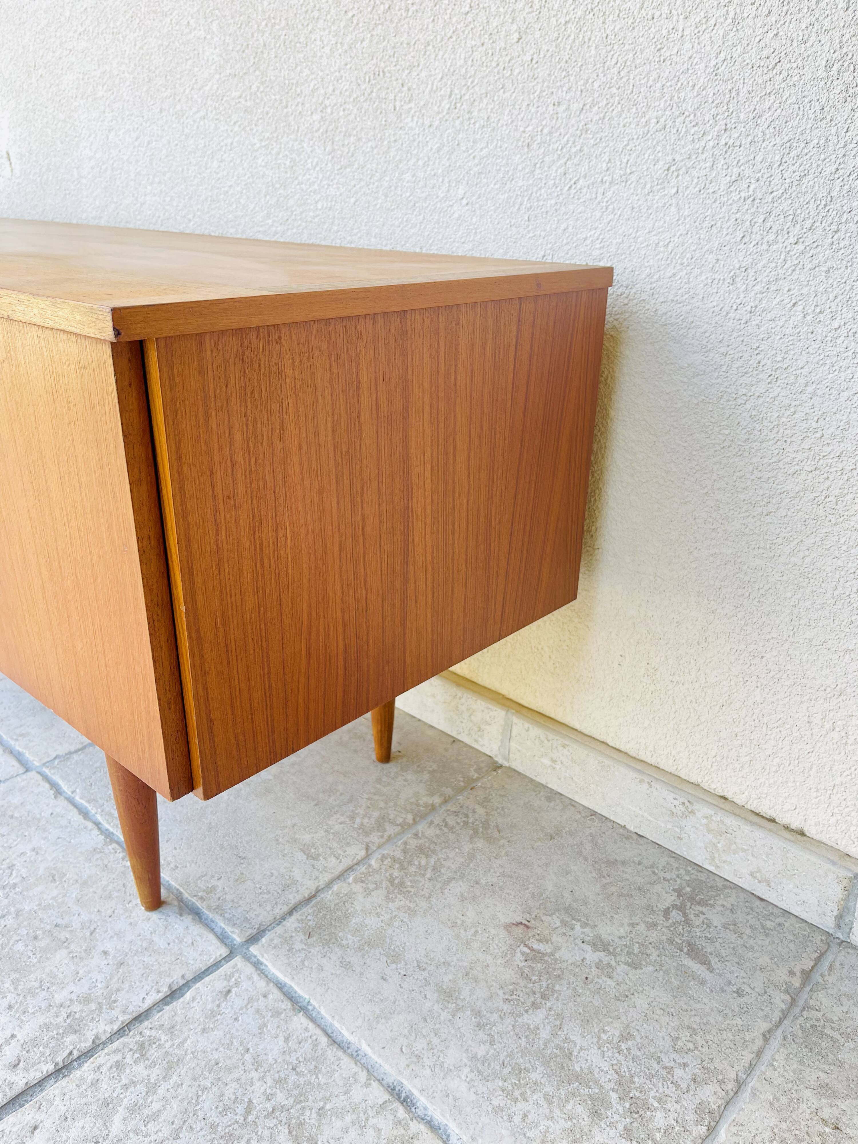 Scandinavian teak row