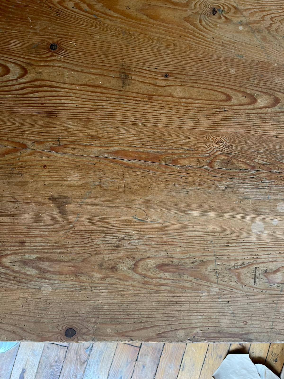 wooden kitchen table