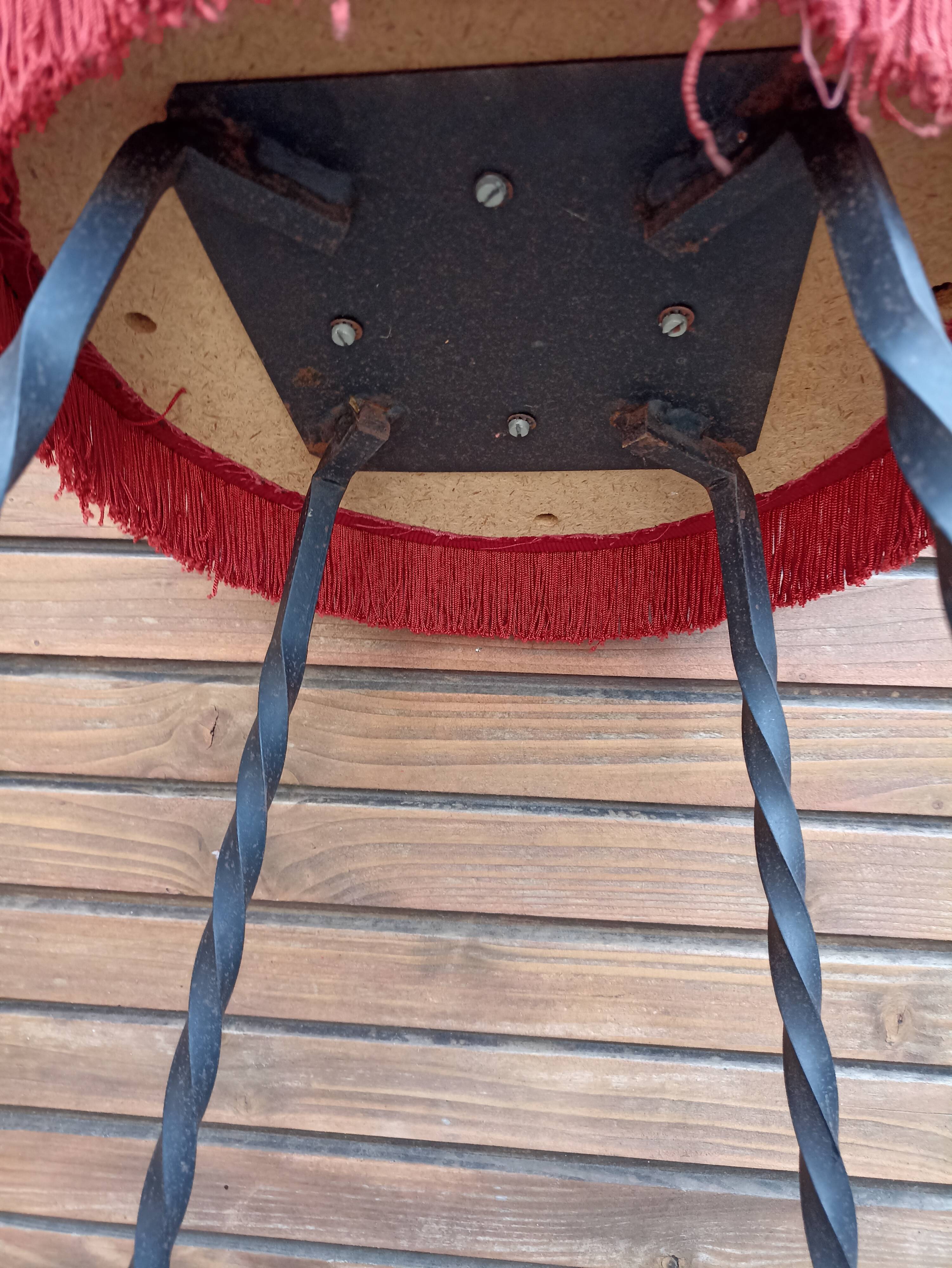 Brutalist bar stools