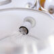Chandelier 5 lights design 1960s vintage