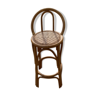 Rattan bar stool