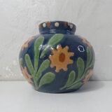 Old glazed ceramic vase elchinger style