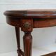 Banc de piano bois et cannage