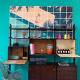 Vintage Scandinavian bookcase