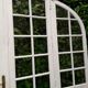 Oak arched bay window door H219xW267,5 small tiles