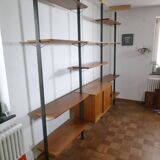 Mid-Century Teak Modular Shelf System by Olof Pira, Sweden, 1960s