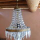 Lustre montgolfière pampilles ø 30 cm