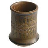 Scandinavian Modern Stoneware Vase by Ulla Winblad for Allingsås Keramik, 1960s