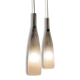 Pair of Murano glass - 1970 Mazzega suspension
