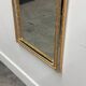 Gilt faux-bamboo wall mirror, Italy, 1970s.