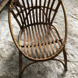 Children's rattan chair