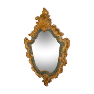 Miroir patiné style Louis XV