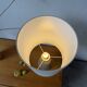 Lampe de bureau ou de table granit pierre sculptée 1970