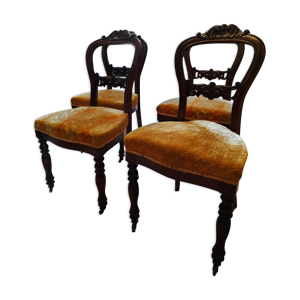 lot de 4 chaises