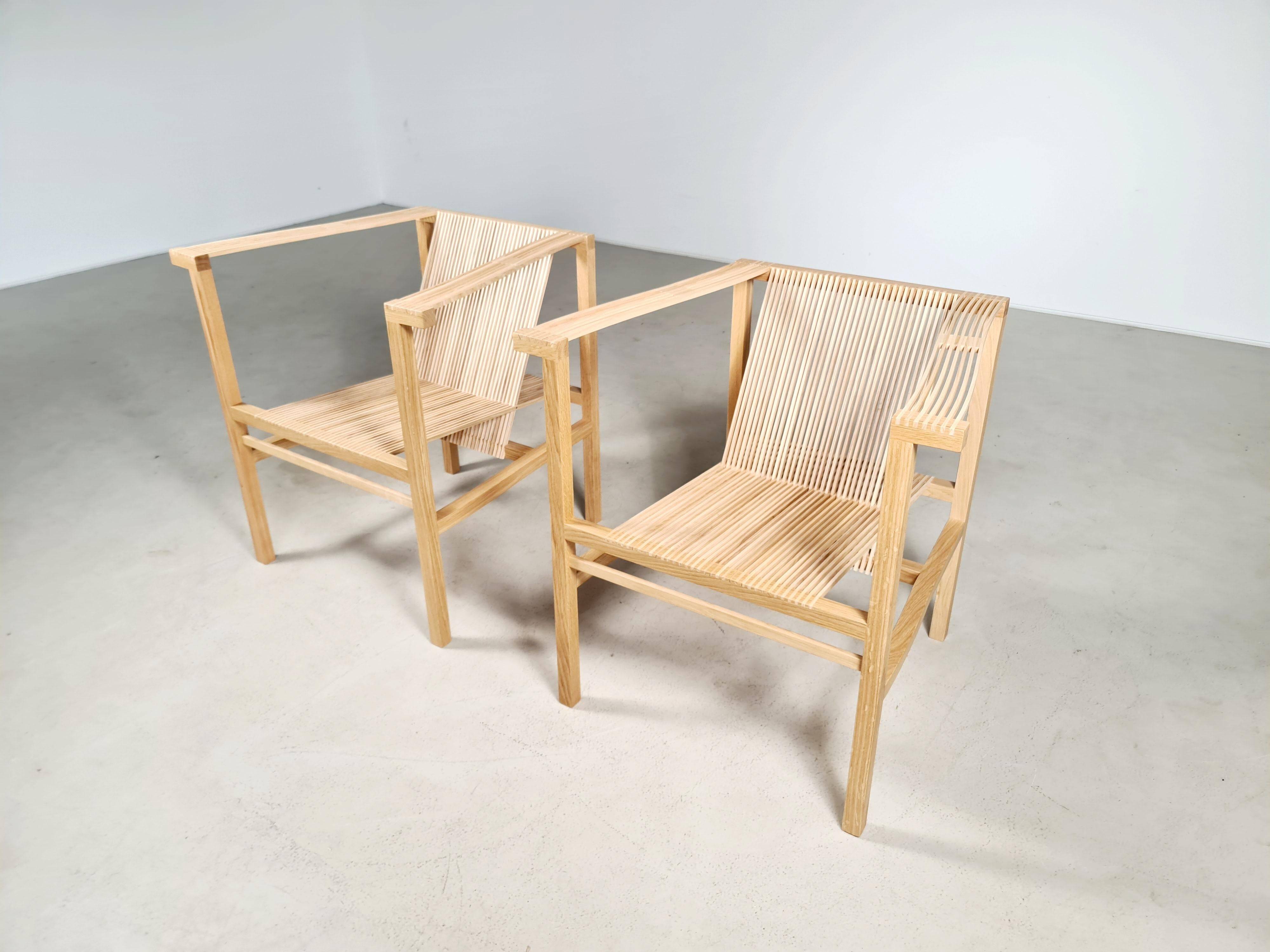 Slatted chair Ruud-Jan Kokke "Armchair 21", Netherlands