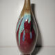 Vase soliflore in glazed ceramic earthenware vintage contemporary art 20th century