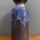 Jasba Vase model N602-1035 black and Blue lava