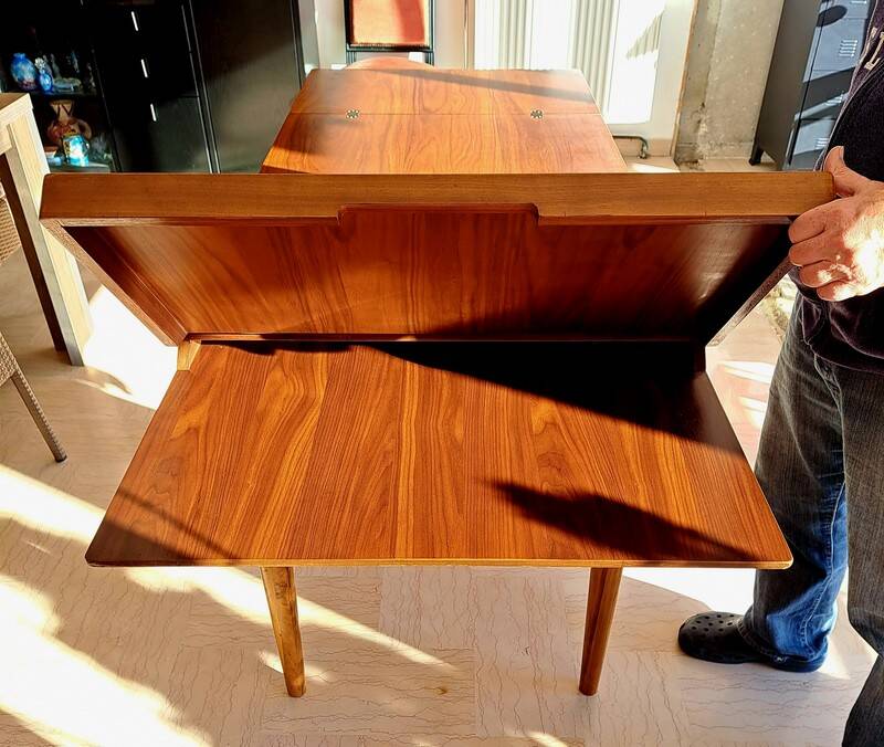 Table vintage palissandre