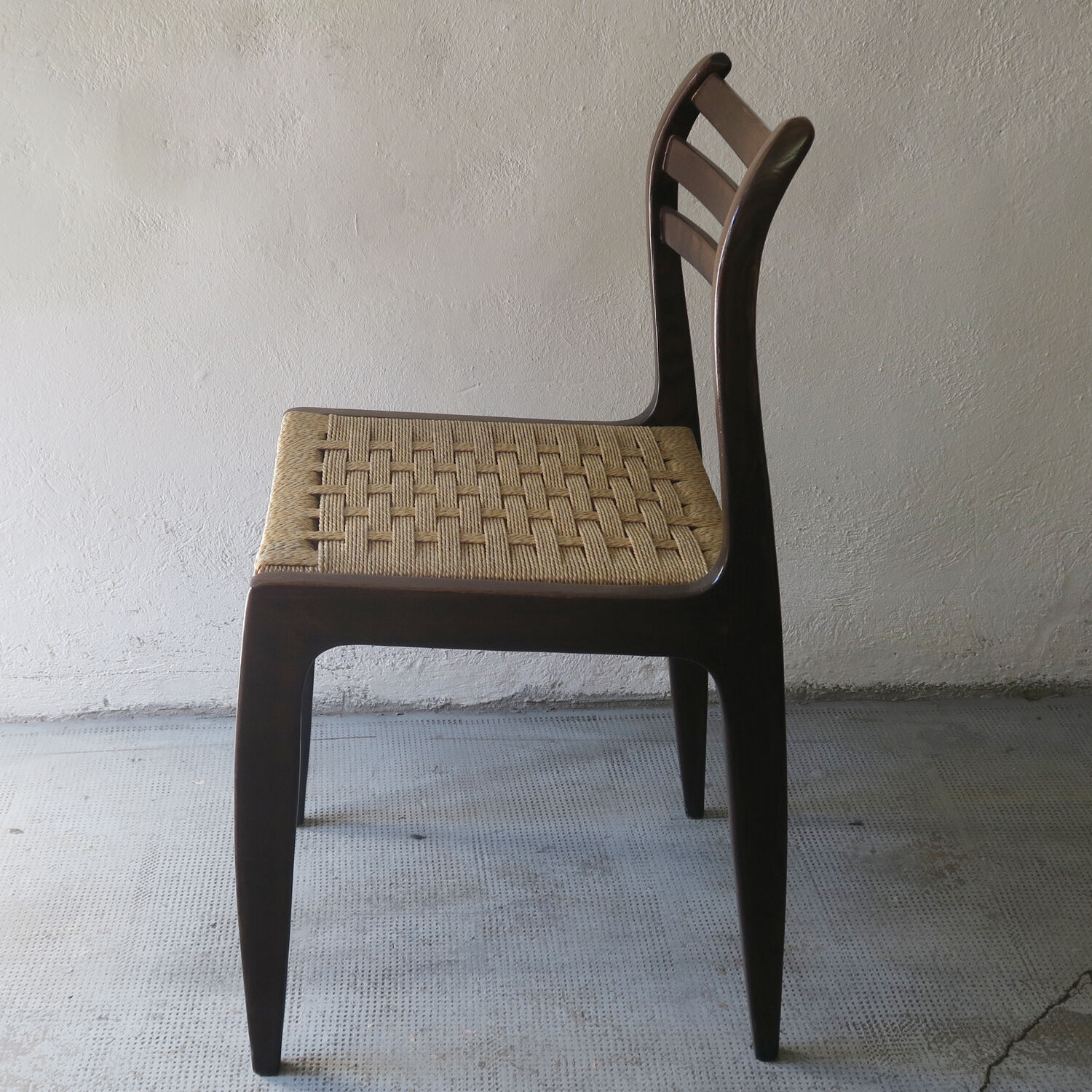 Scandinavian chair in rope