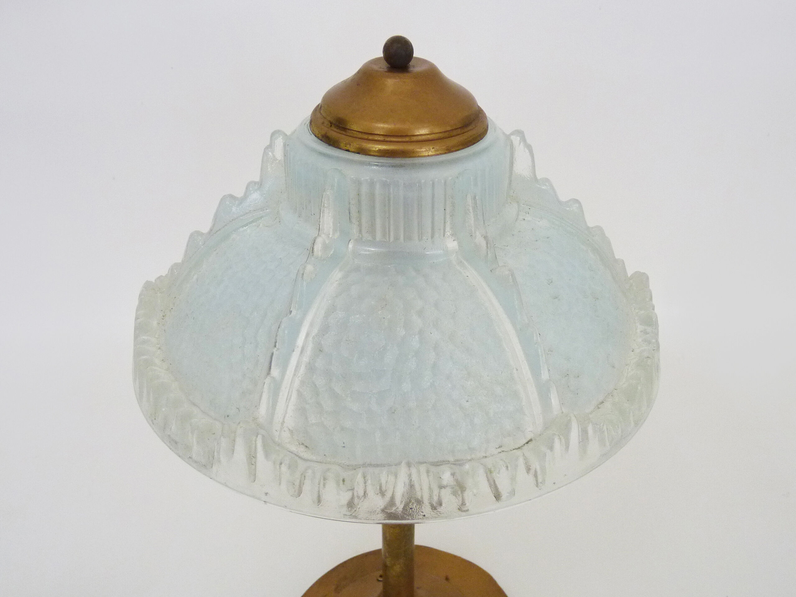 Desk lamp, art deco table lamp ezan france, 30s