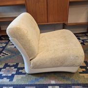 Italian fiberglass lounge chair after Mario Bellini, 1960s