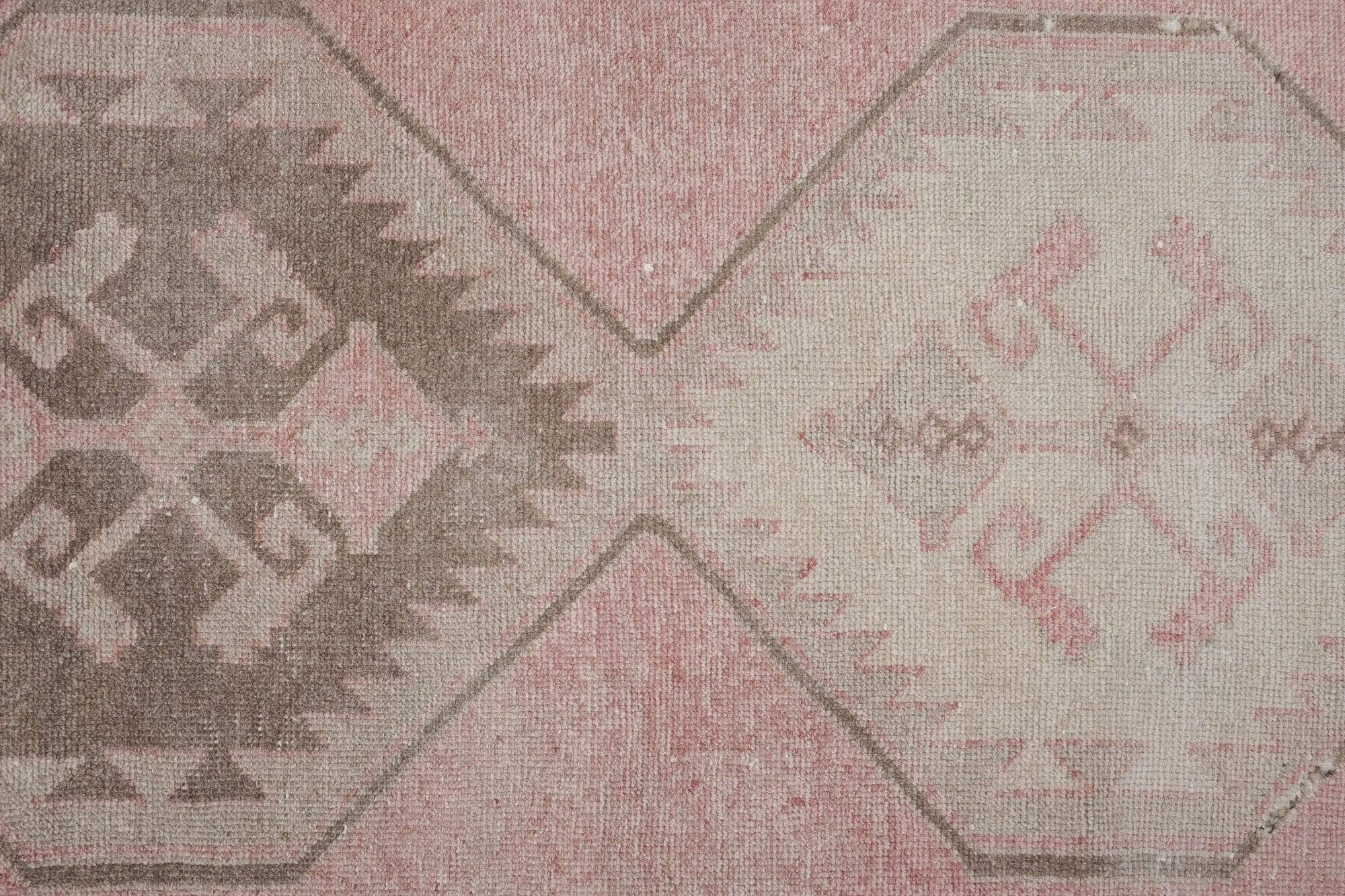 Tapis de couloir turc vintage