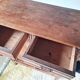 Buffet parisien bois ancien 2 portes panneautées