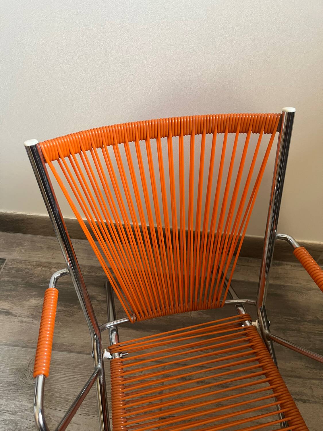 Scoubidou children's armchair