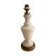 Lamp foot in Opaline de Sèvres and brass, 1950