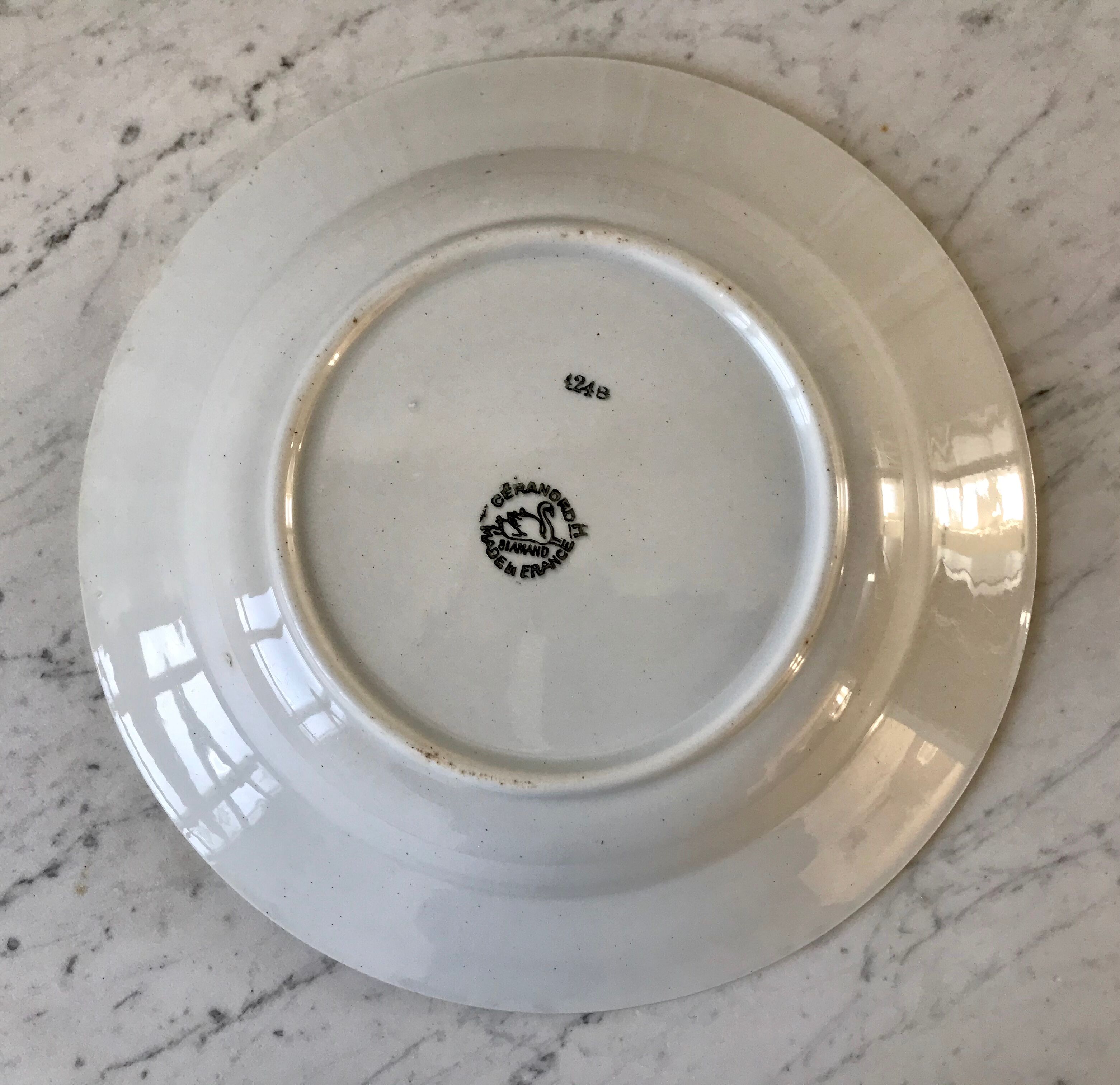 Hollow dish Céranord Saint-Amand 30s