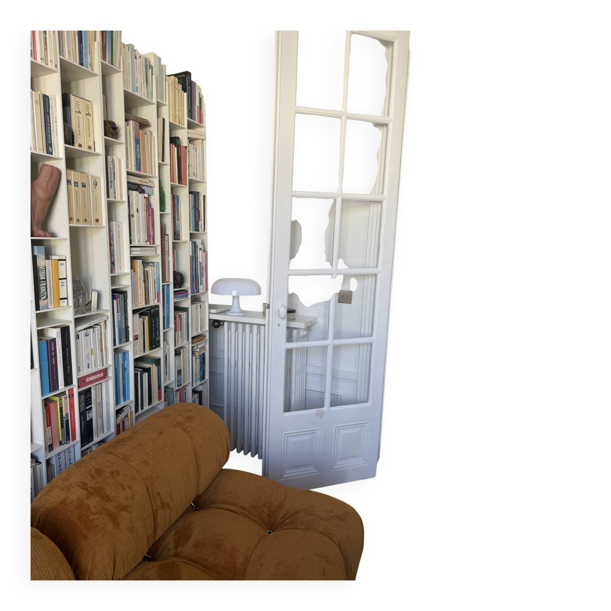 Bibliothèque Random 5C éditée par MDF Italia, dessinée par Neuland Ind
