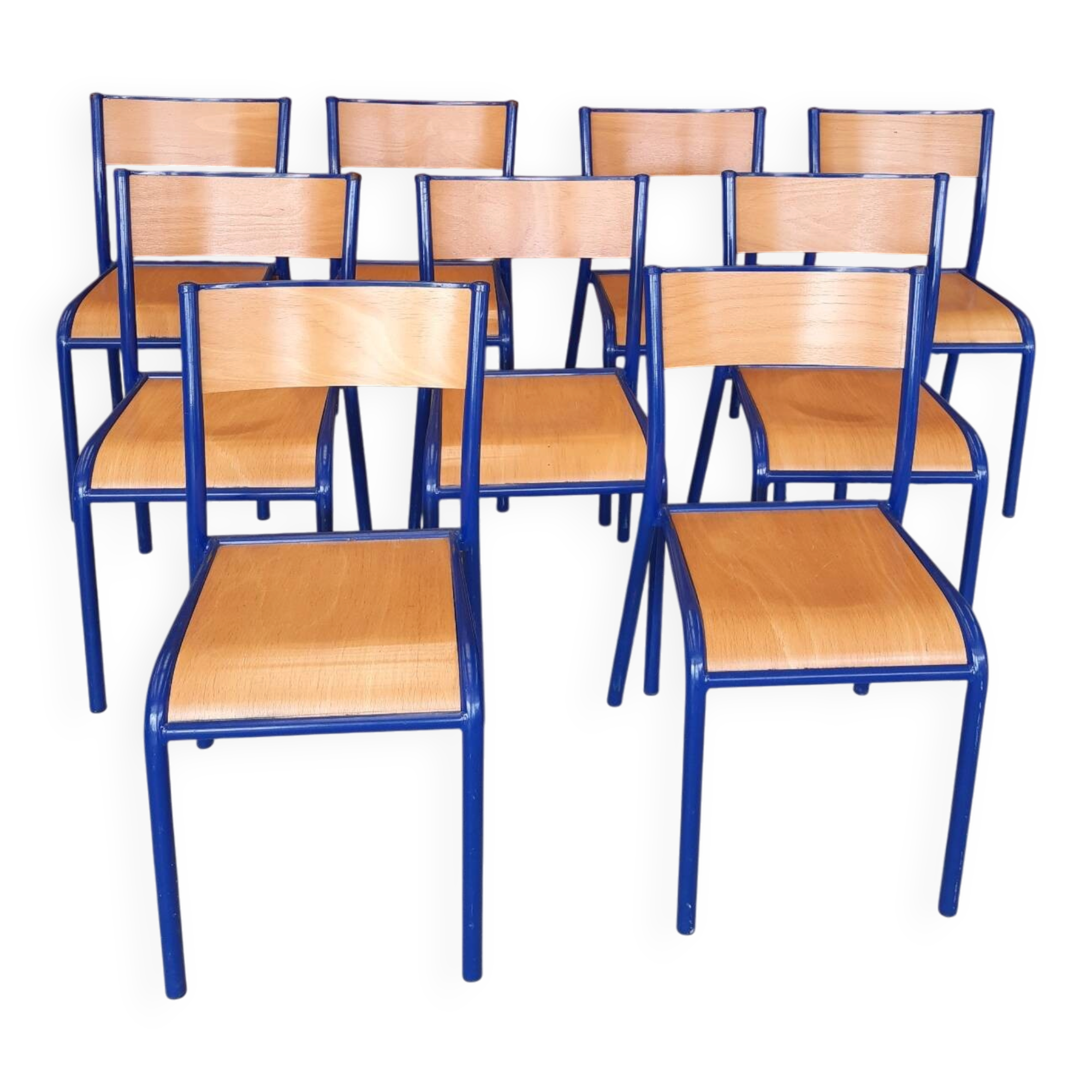 9 chaises Mulca