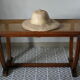 Vintage boat deck bench and canning
