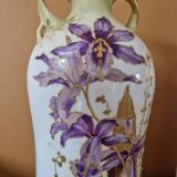 Paire de vases - En porcelaine - Turn Teplitz Bohemia, Autriche - RStK - 1900