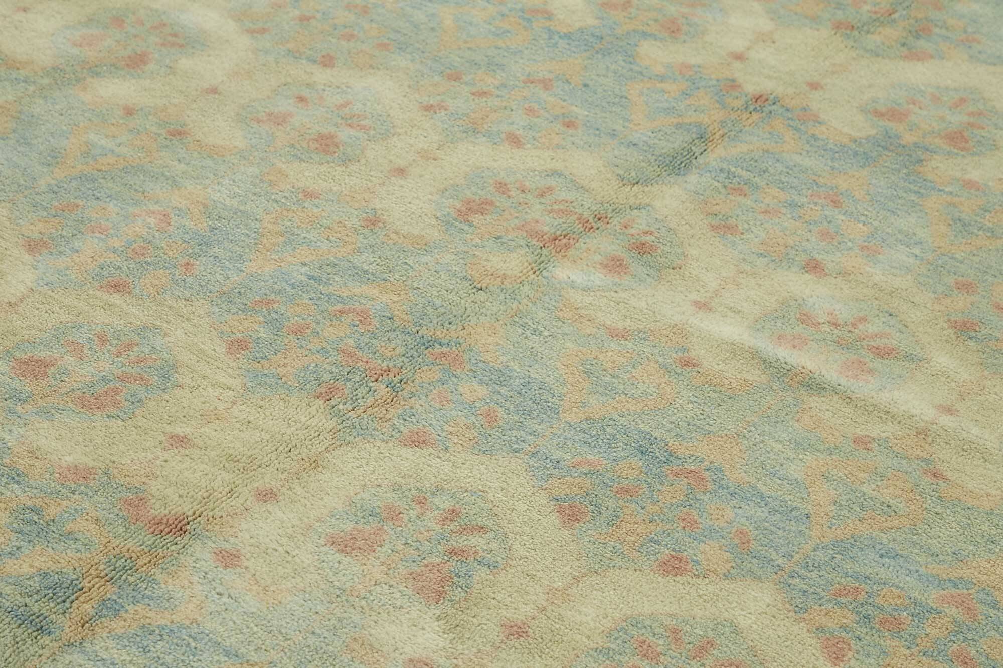 Turkish Handknotted Wool Oushak Rug 266 cm x 377 cm