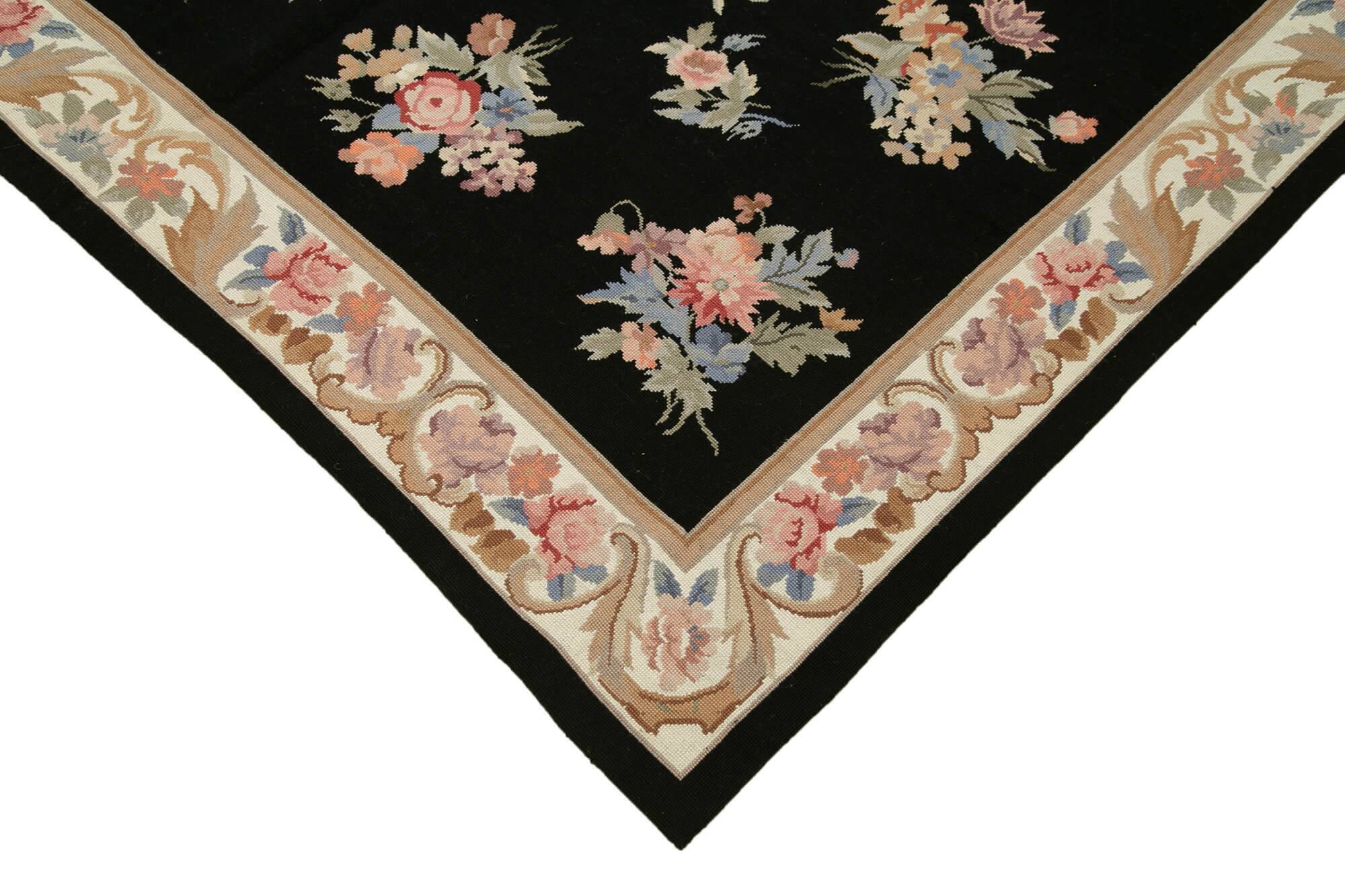 Handmade Vintage Flatweave Needlepoint Kilim 180 cm x 275 cm
